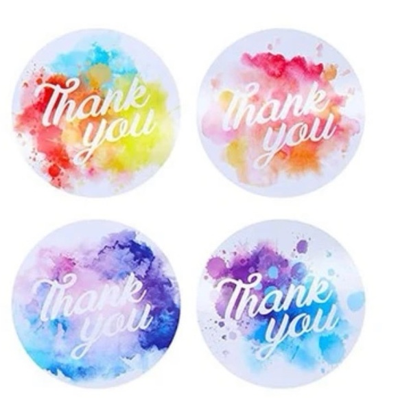 Thank You Stickers - Picture 1 of 3